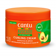 كريم مرطب بالافوكادو لتجعيد الشعر من كانتو  340غ Cantu Avocado Hydrating Curling Cream